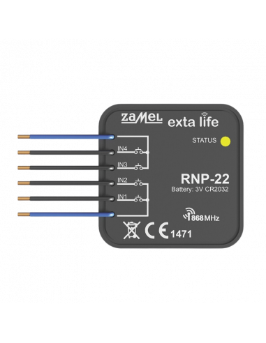 1 407 / 5 000 Funksender (3V) RNP-22