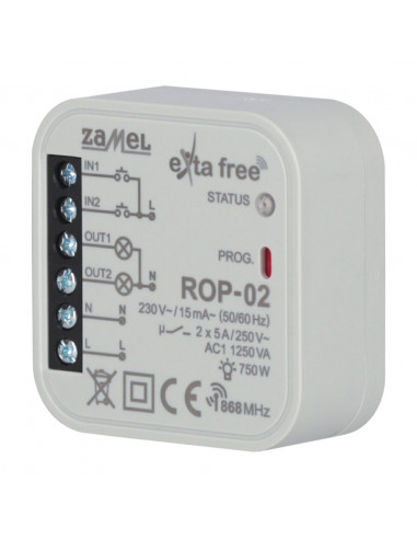 2-KANAL-FUNKEMPFÄNGER TYP: ROP-02